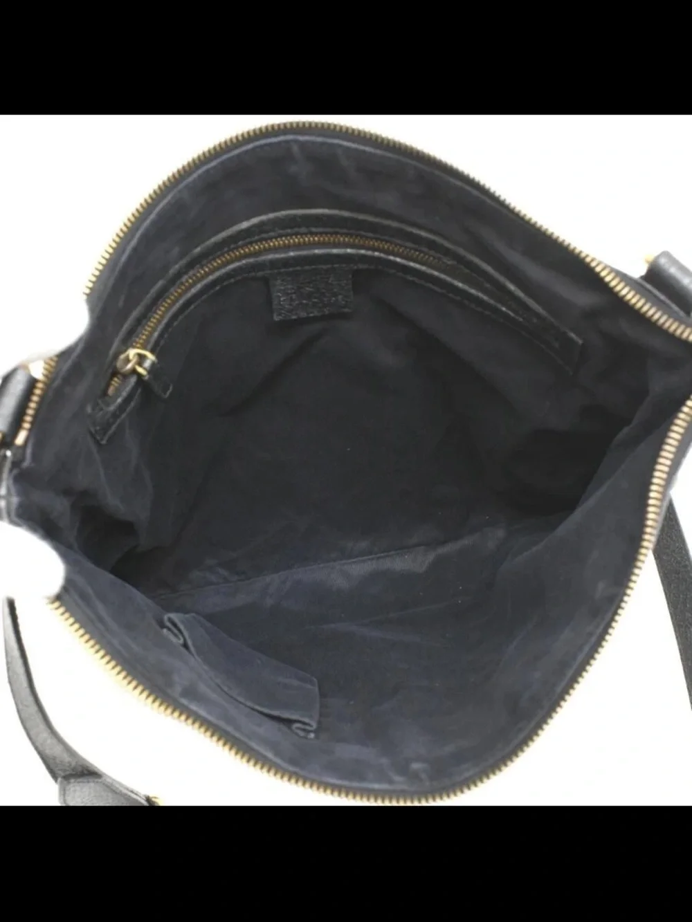Gucci Black Nylon GG Stud-Trim Crossbody Bag
